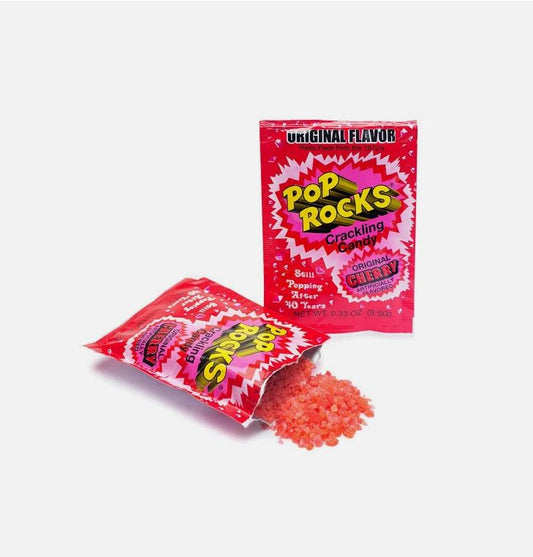 Pop Rocks Cherry 12 COUNT Classic Popping Candy FREE SHIPPING