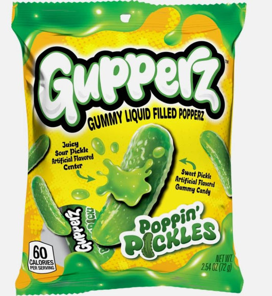 Gupperz Poppin' Pickles, 2.54oz - 1 Bag
